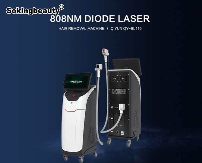 portable 808nm diode laser hair removal machine